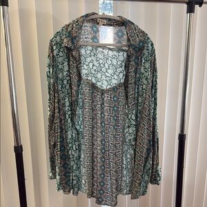 Pol Floral Patterned Women's Top